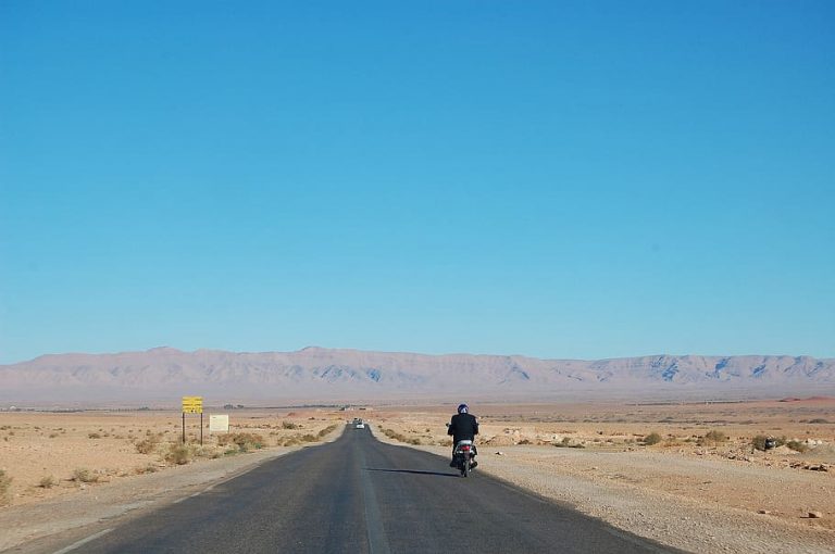 sahara-desert-road-motorbike-sky